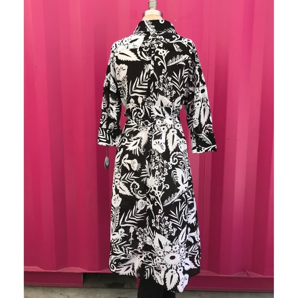 Eva Franco Matilda Black/White Floral Dress - Picture 4 of 5